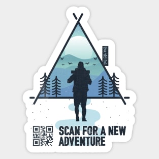 Scan For Adventure Sticker